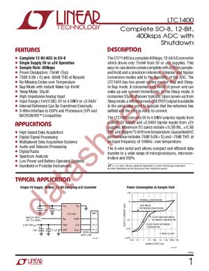 LTC1400IS8 datasheet  